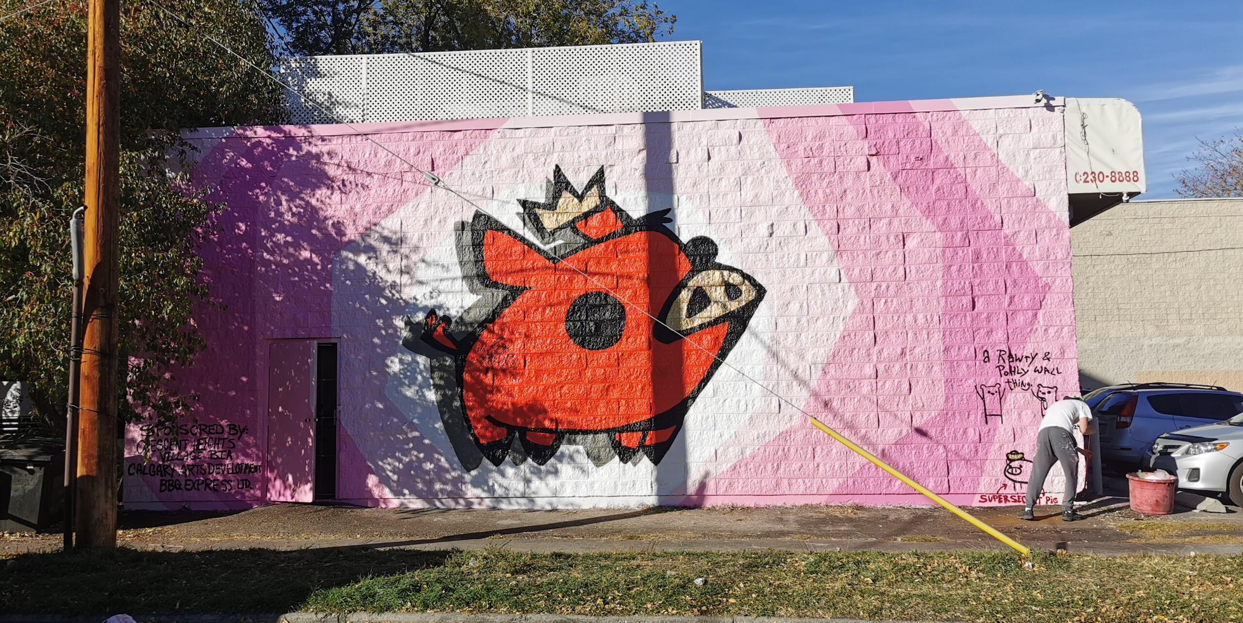 2024 &quot;Lucky Smalls&quot; BBQ Express, Calgary, AB 17&#39; H X 40&#39; L