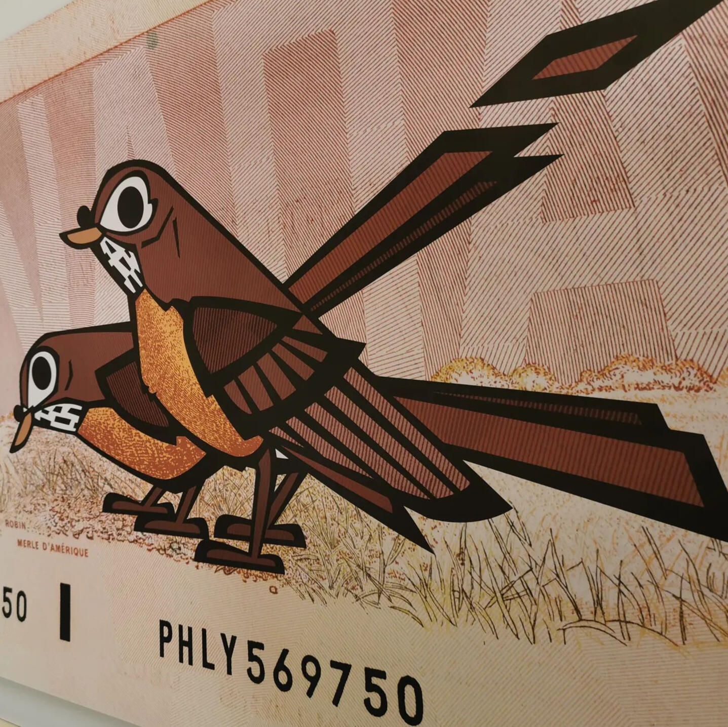 2022 &quot;Discontinued Childhood&quot; Digital Mural, Red Deer, Alberta (Installed 2024)