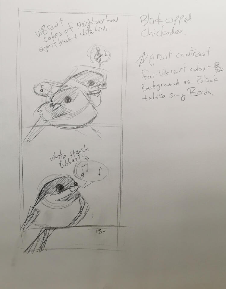 "Nature's Buskers," Banner Concept